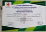 23rd National Road Cycling Championship, Kurukshetra certificate